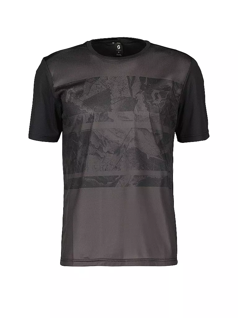 Scott Herren Radshirt Trail Flow Ss Schwarz